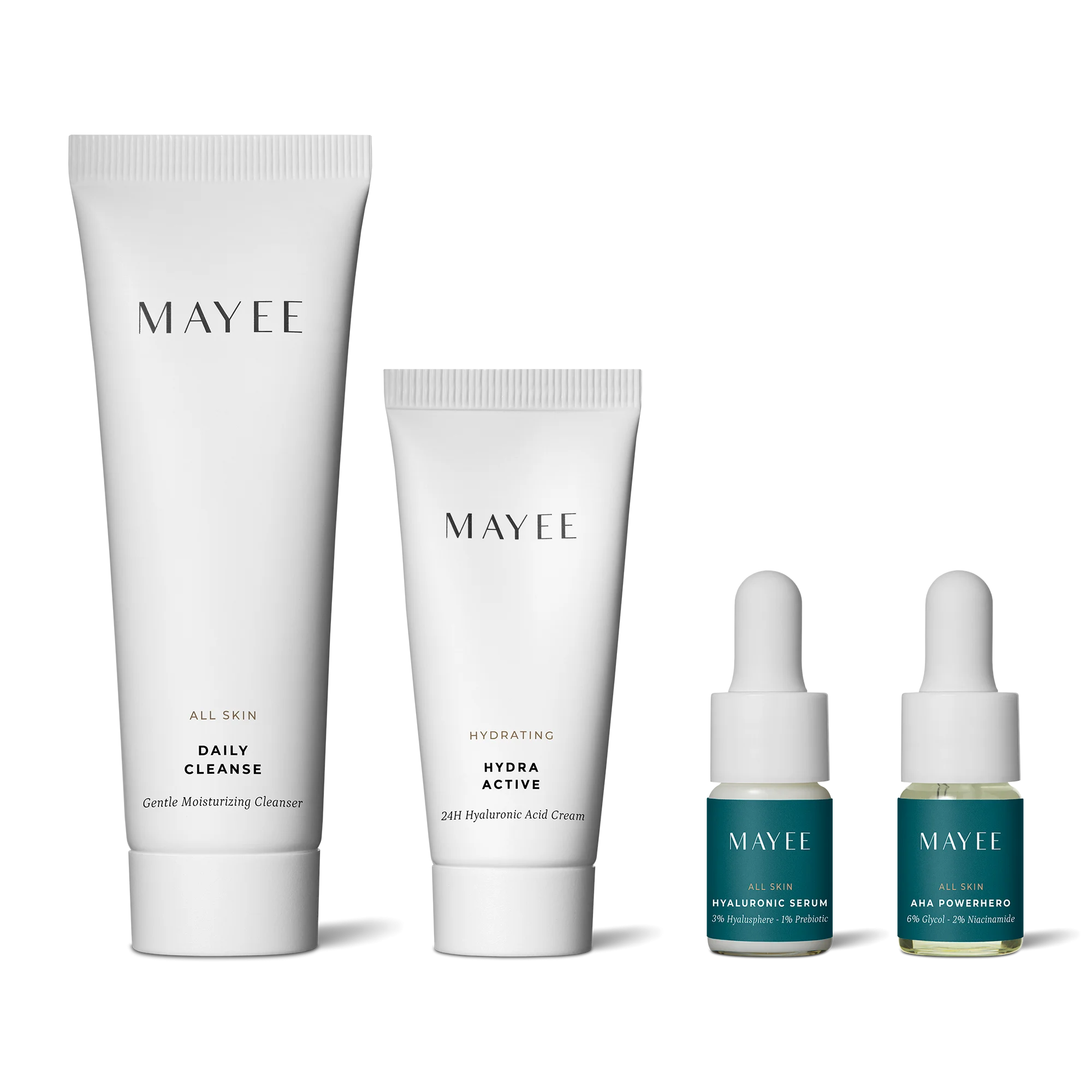 MAYEE Hello Glowy Skin Kit - Groepsbeeld mayee hello glowy skin - MAY0025