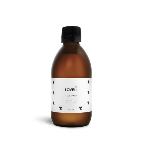 Loveli Face mist Normal to Oily Skin Refill - Loveli face wash ntos 300ml refill zonder pomp 600x600 20230224 1 - LOV0053