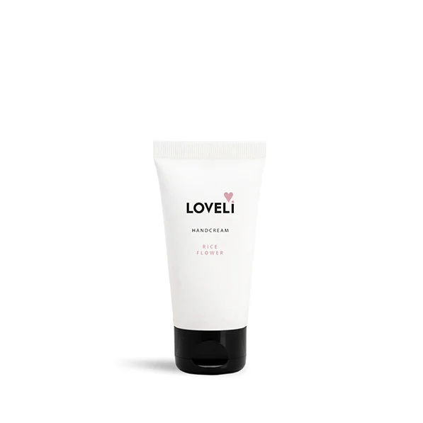 Loveli Hand cream Rice Flower - Loveli handcream rice flower 50ml 600x600 - LOV0093