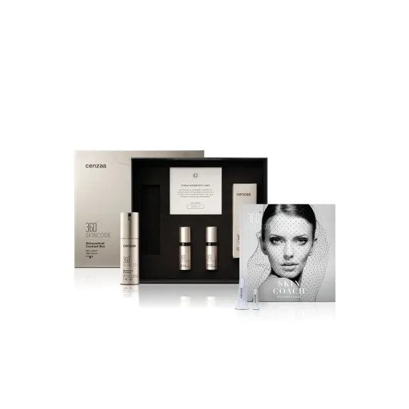 Cenzaa 360 SkinCode Hyaluronic Cocktail Box - Cenzaa c1672 360skincode hyaluroniccocktailbox3 - CEN0053