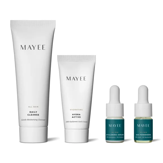 MAYEE Hello Glowy Skin Kit - Groepsbeeld mayee hello glowy skin - MAY0025