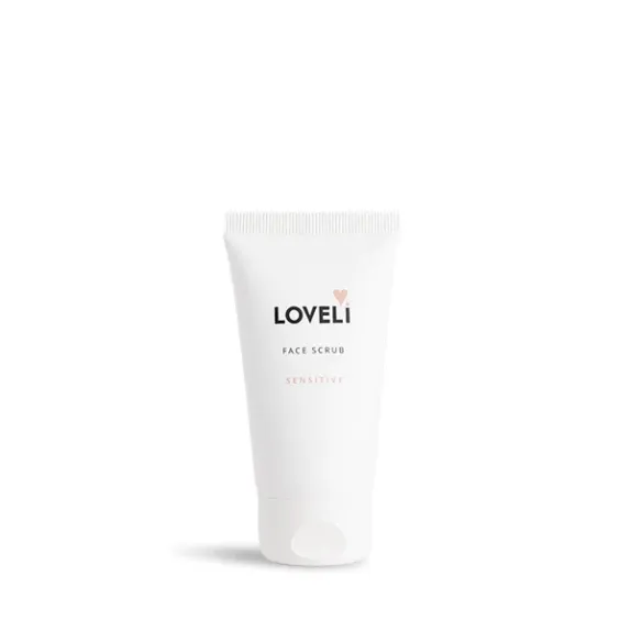 Loveli Face scrub sensitive - Loveli facescrub sensitive 50ml 600x600 20242905 - LOV0063